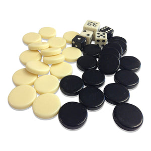 Ekstra brikker til Backgammon - store (til Premium Backgammon)